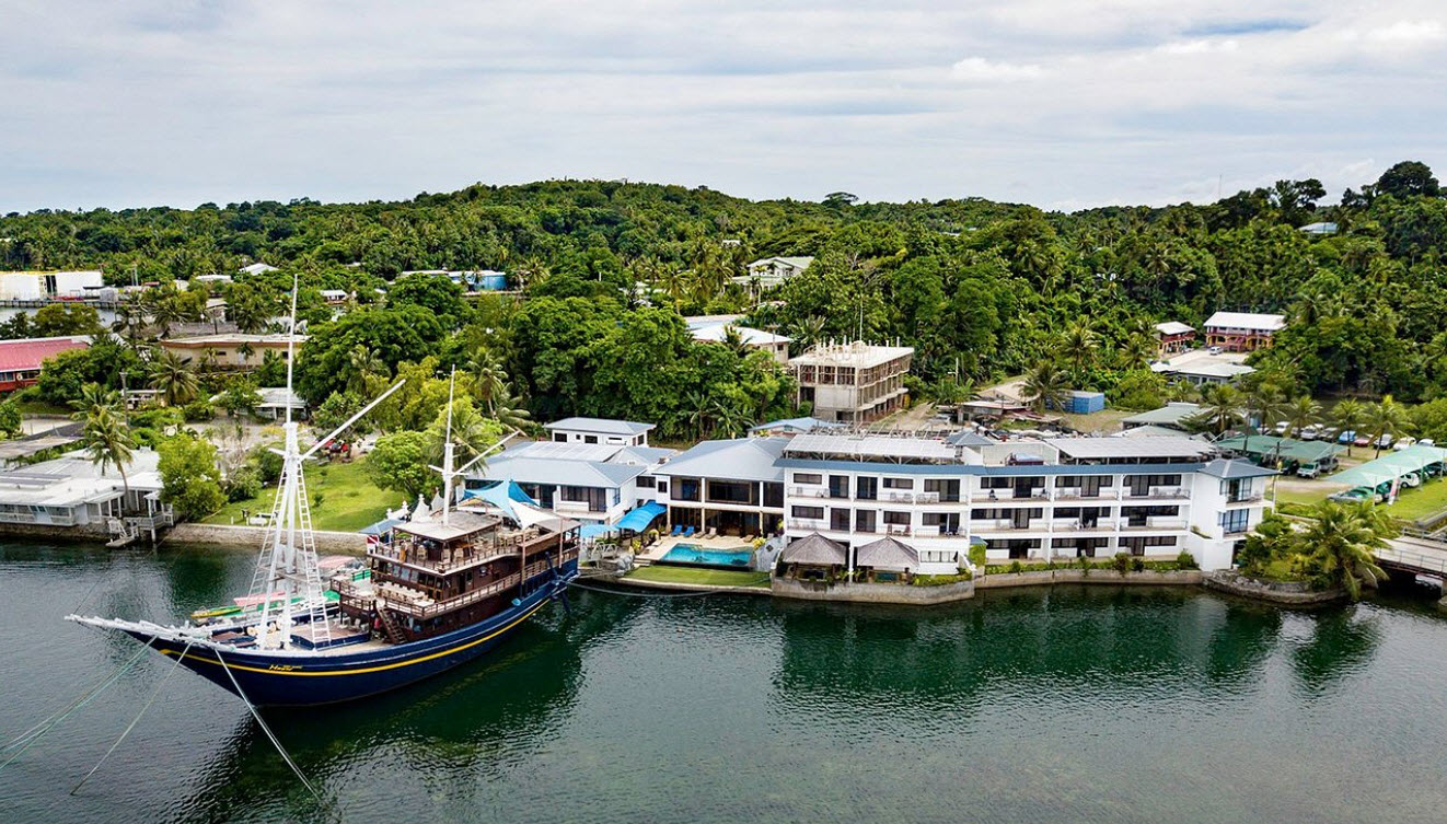 Colonia Town, Yap Island, Micronesia